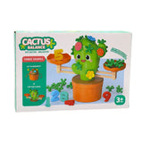 cactus balance game colorful