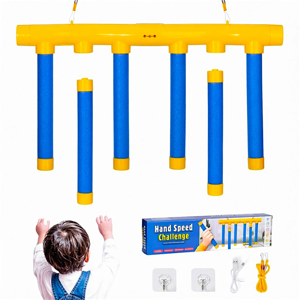 hand speed challenge game with remote