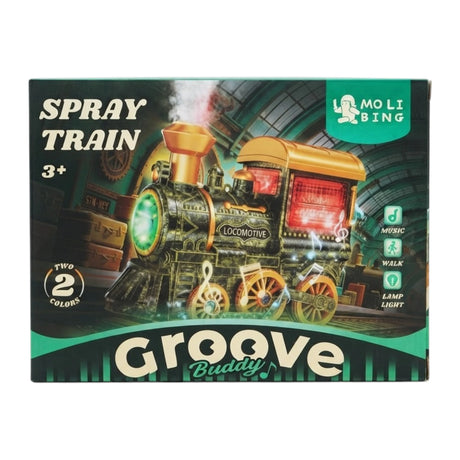 musical engine with spray & lights