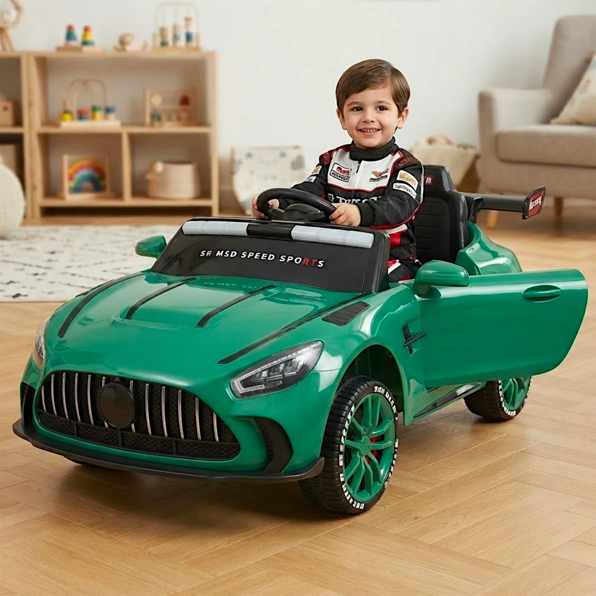 battery car mercedes amg gt with music,lights & remote china
