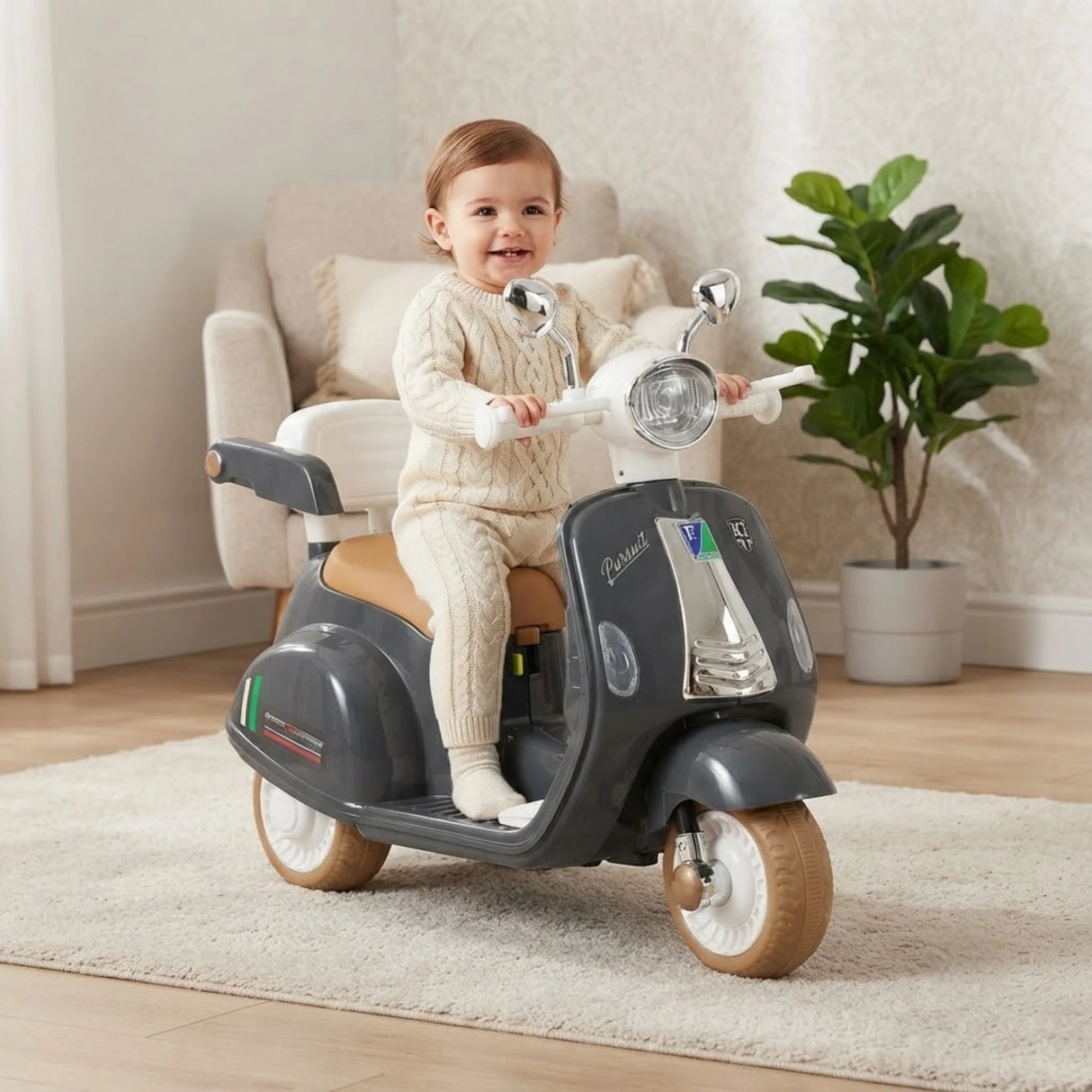 battery vespa with music & lights china