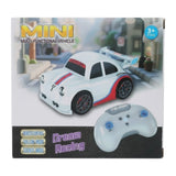 remote control mini car chargeable with lights