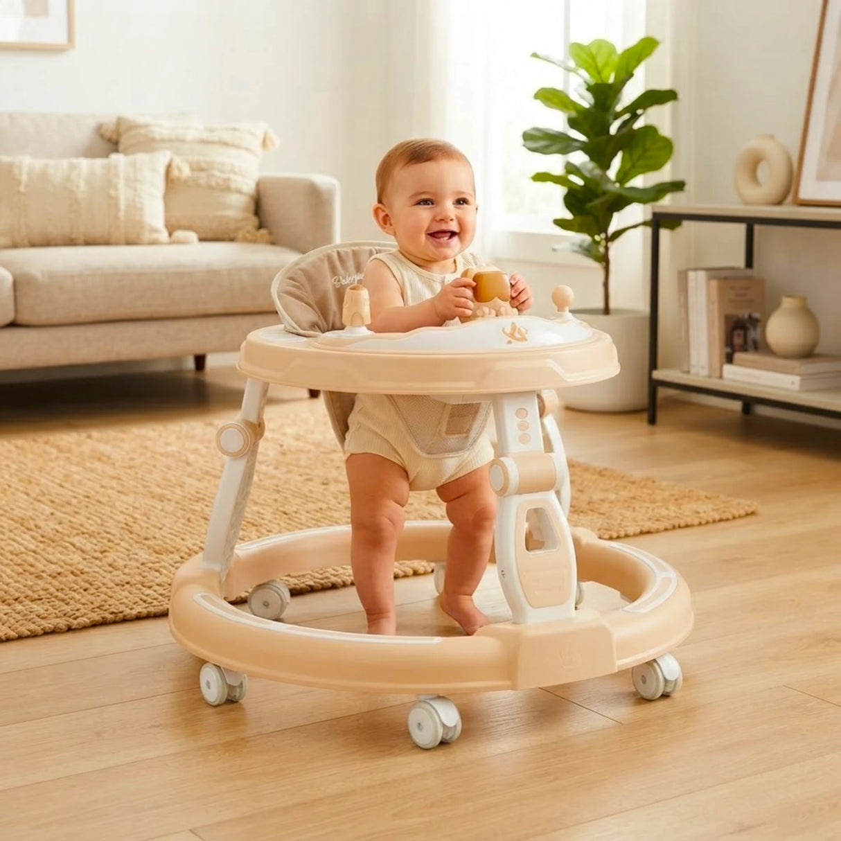 baby walker character with music & toy china