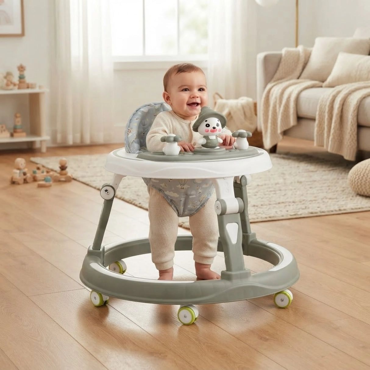 baby walker character with music & rattle china