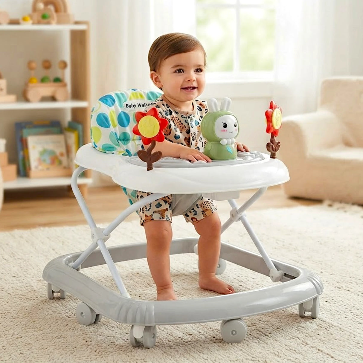 baby walker character with music china