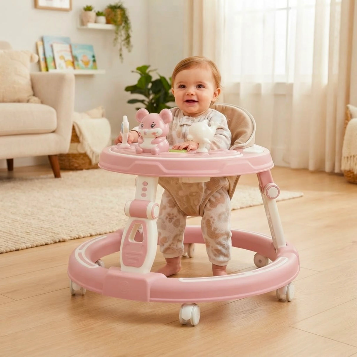 baby walker rabbit with music china