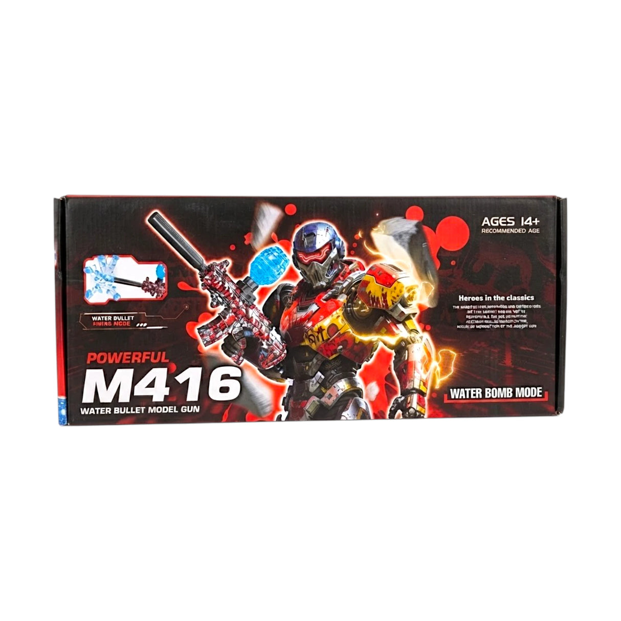 avenger orbeez gun m 416 chargeable with usb