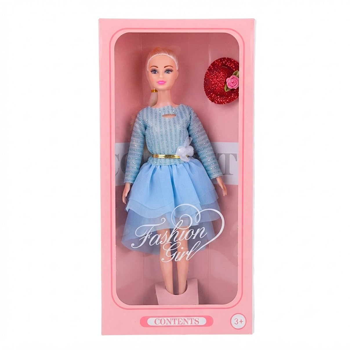 fashion doll 11.5'' with cap
