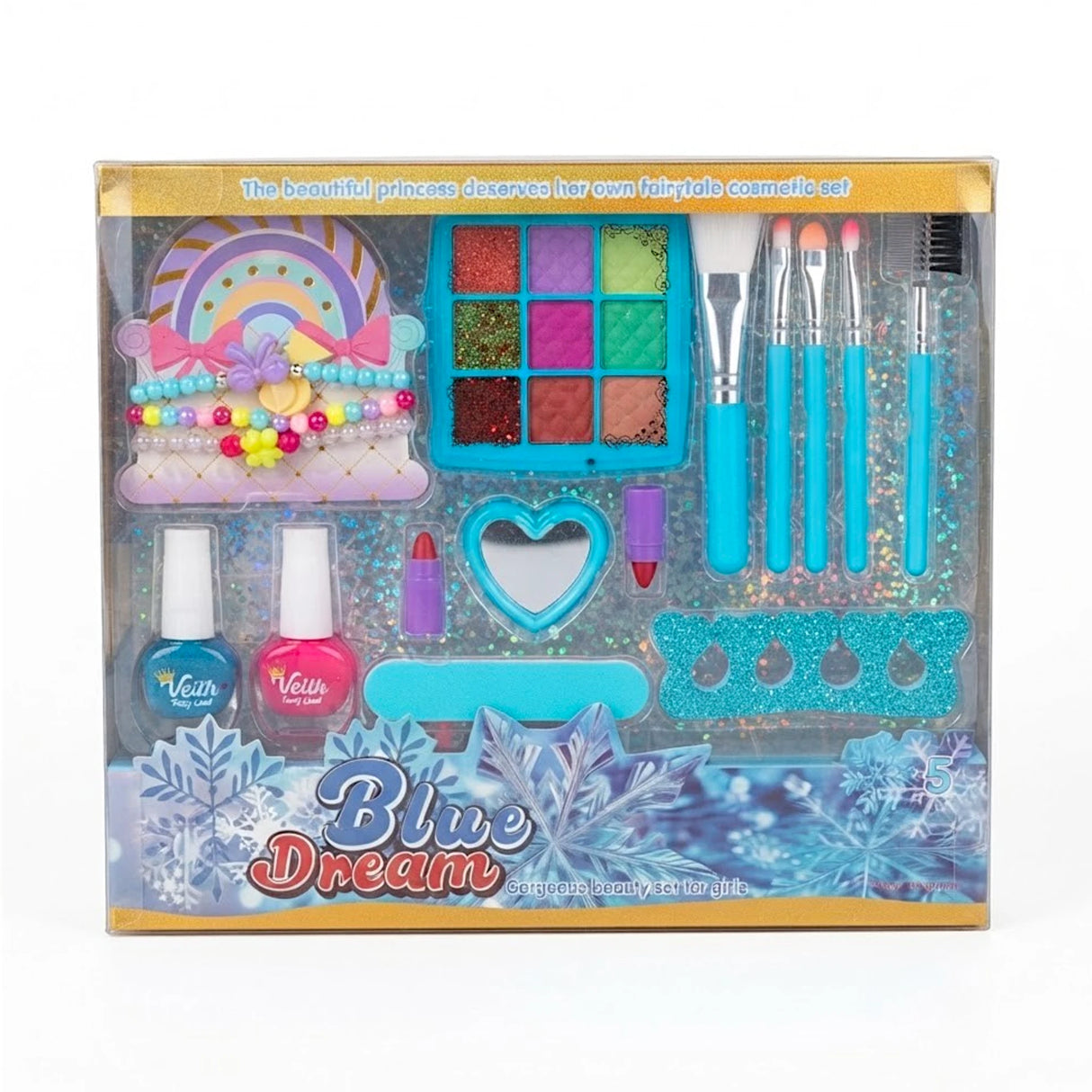 kids make up set colorful