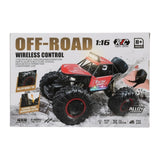 remote control alloy off-road jeep 4x4 1:16 with lights & usb