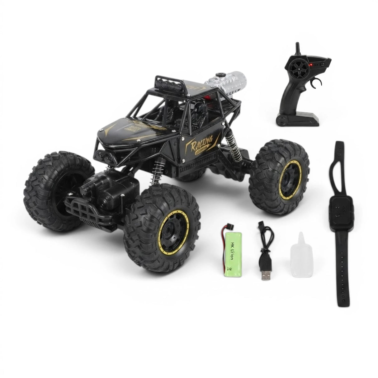 remote control alloy off-road jeep 4x4 1:16 with lights & usb