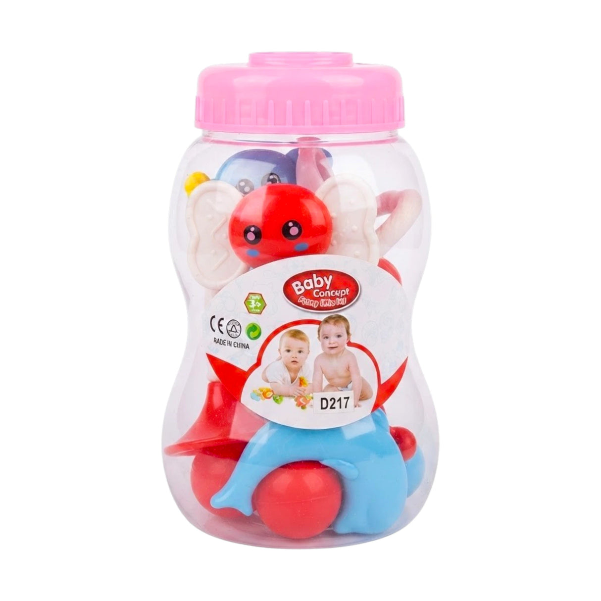 baby rattles & teether set