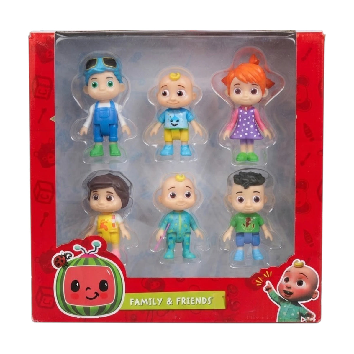 cocomelon family figure set 6pc