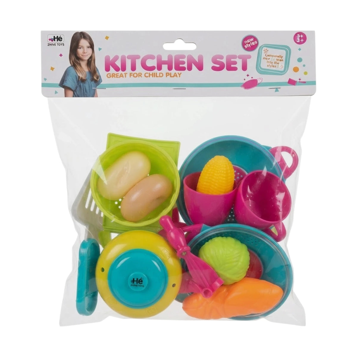 kitchen set colorful
