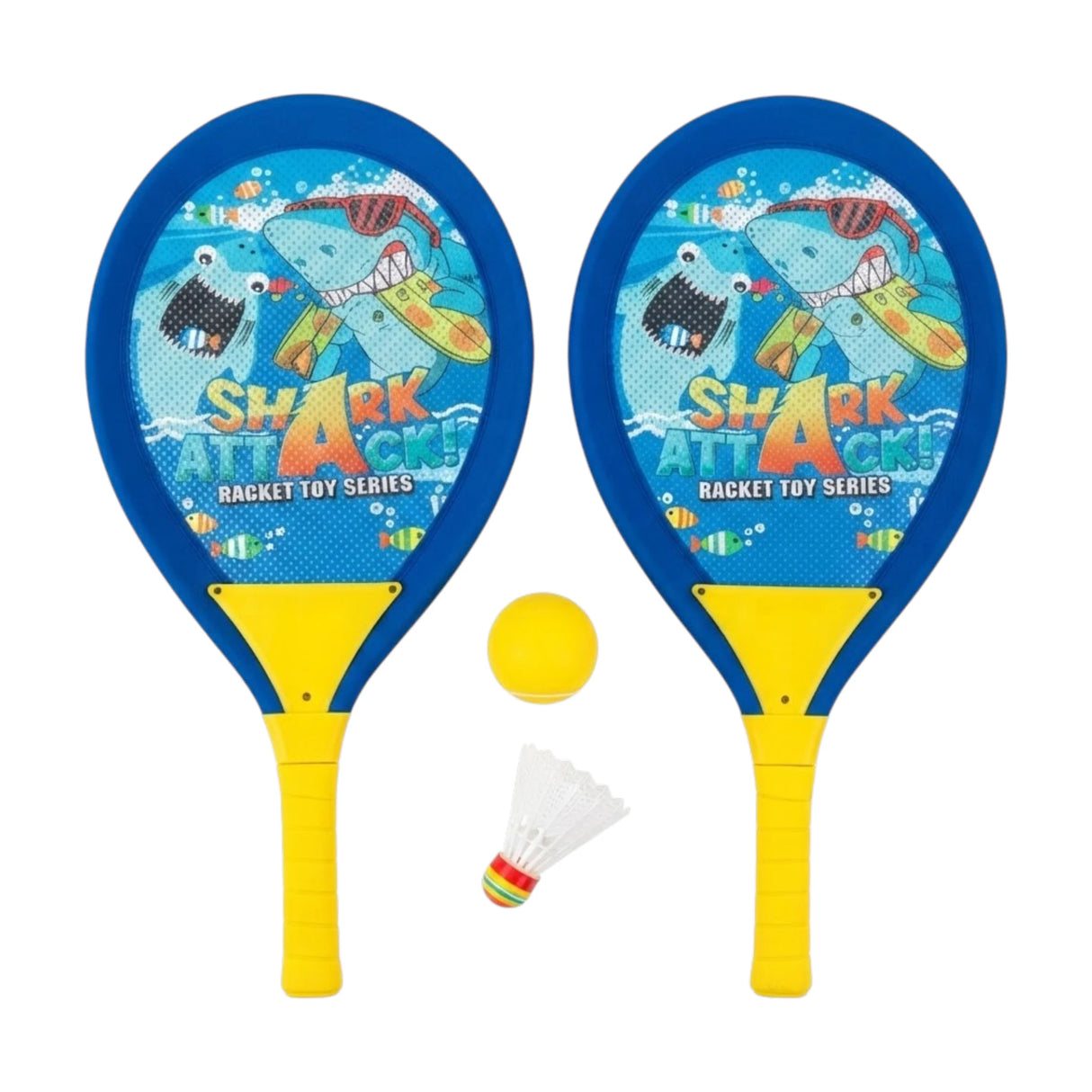kids badminton racket shark china