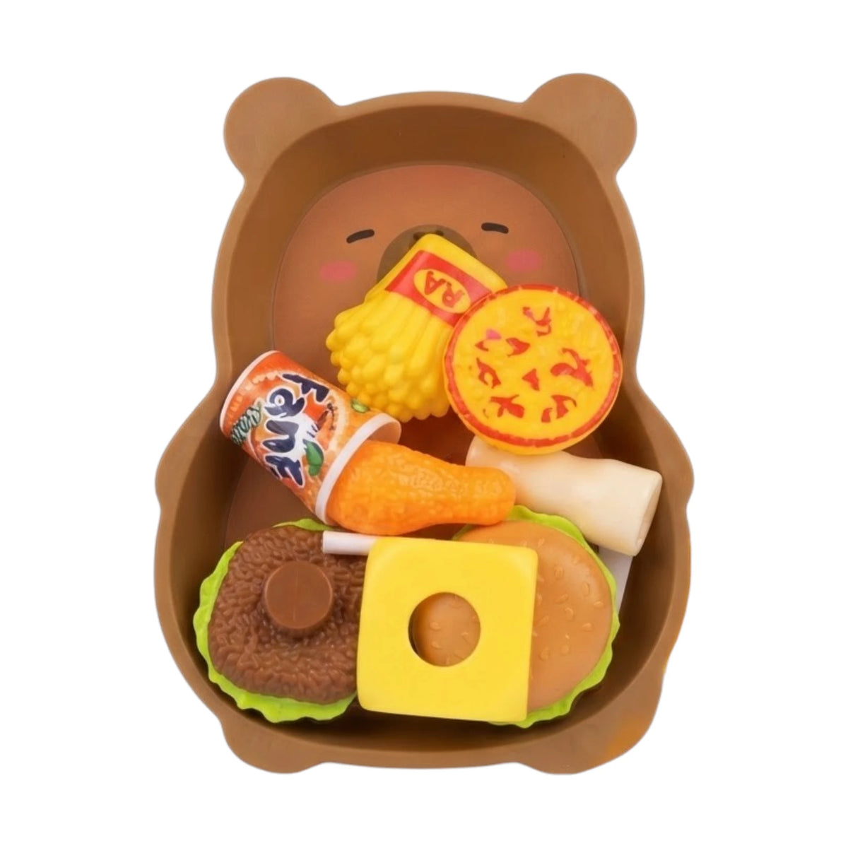 kids capybara fast food set