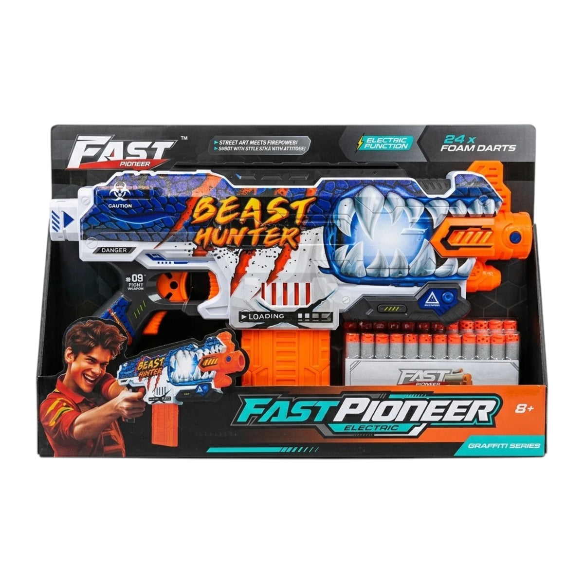 electric fast pioneer soft bullet gun