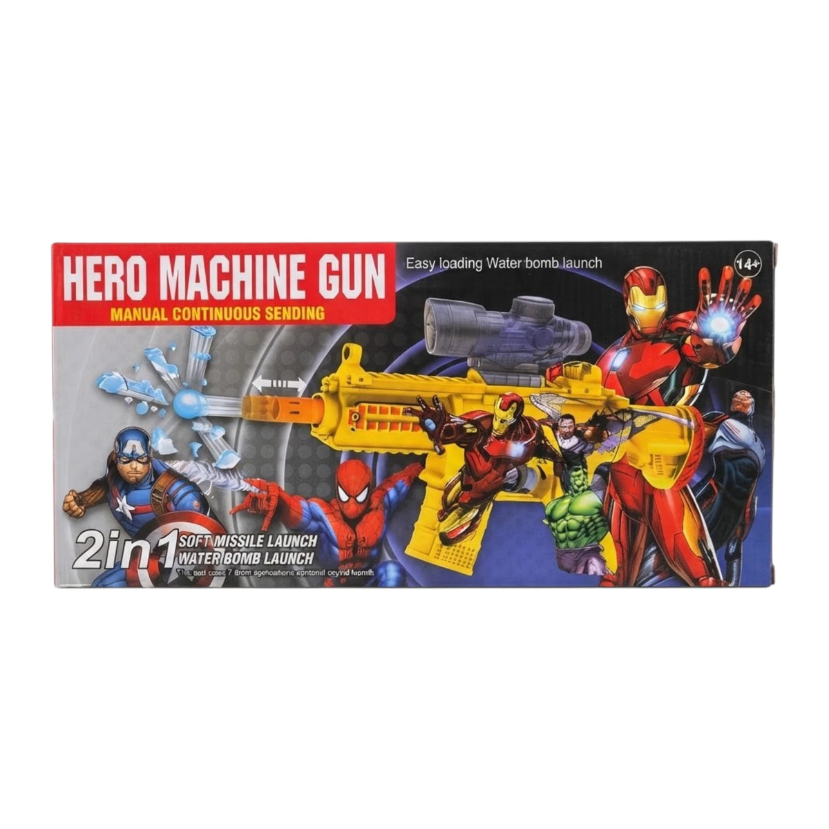 avenger orbeez gun 2 in 1 chargeable with usb