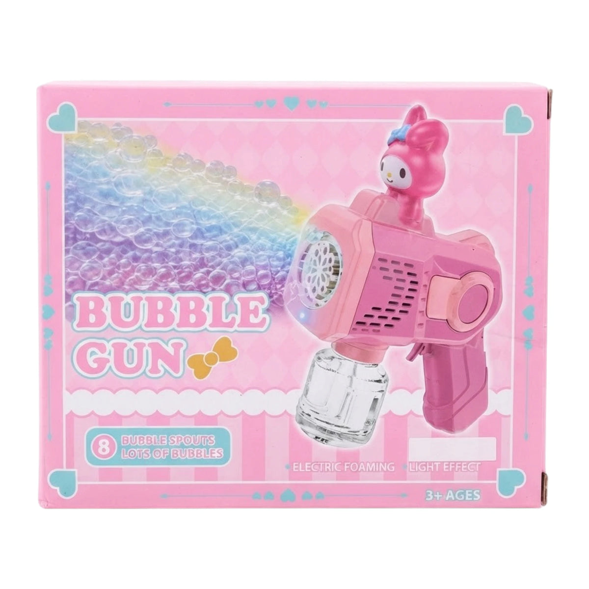 bubble gun hello kitty with lights