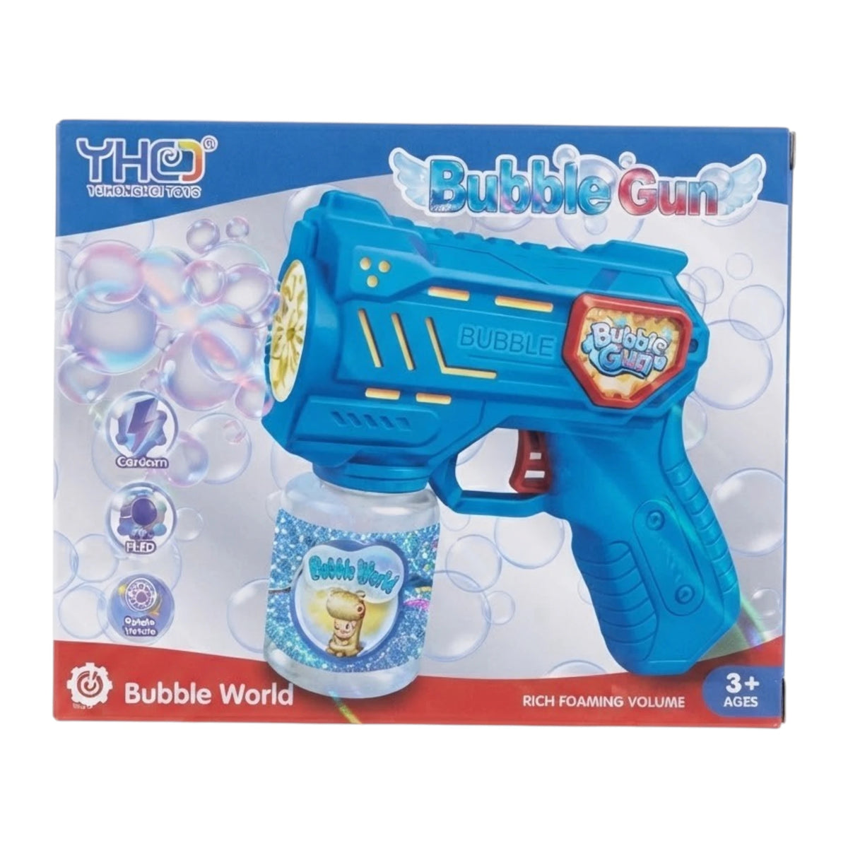 bubble gun with lights
