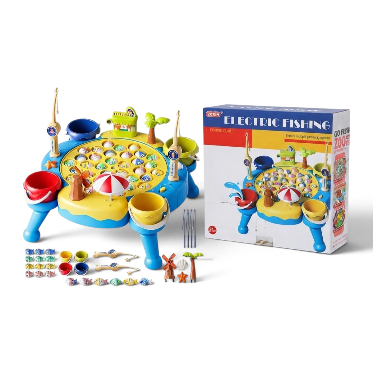 fishing game colorful
