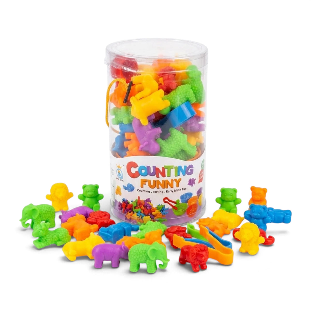 animal set box colorful