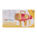 bubble gun with 34 holes