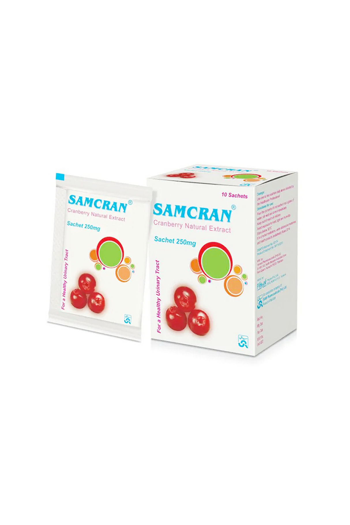 sachet samcran 250mg 10s