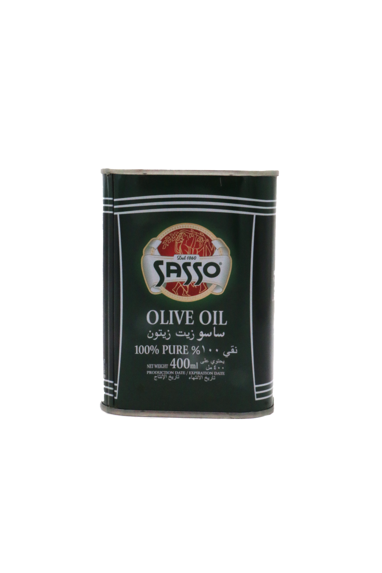 sasso olive oil 400ml tin