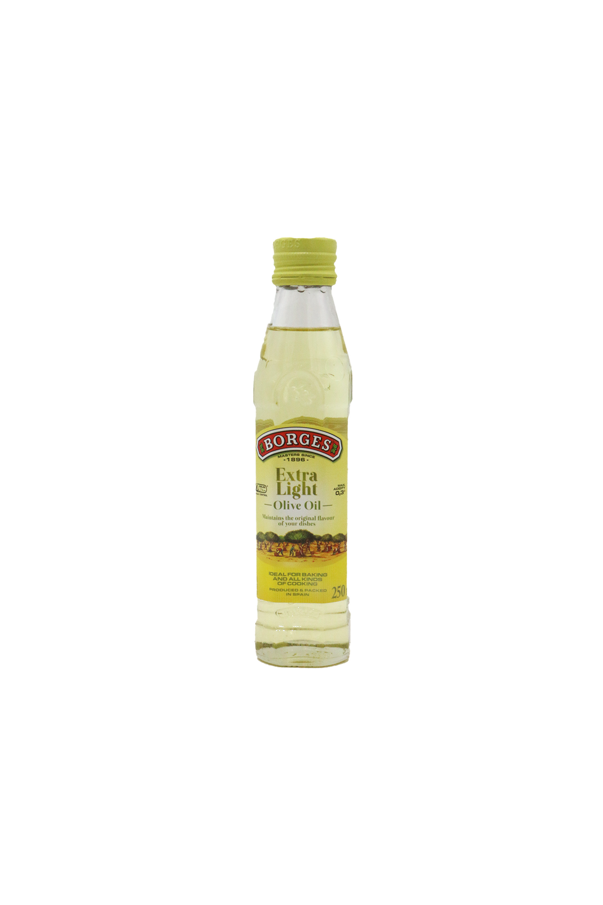 borges olive oil extra light 250ml