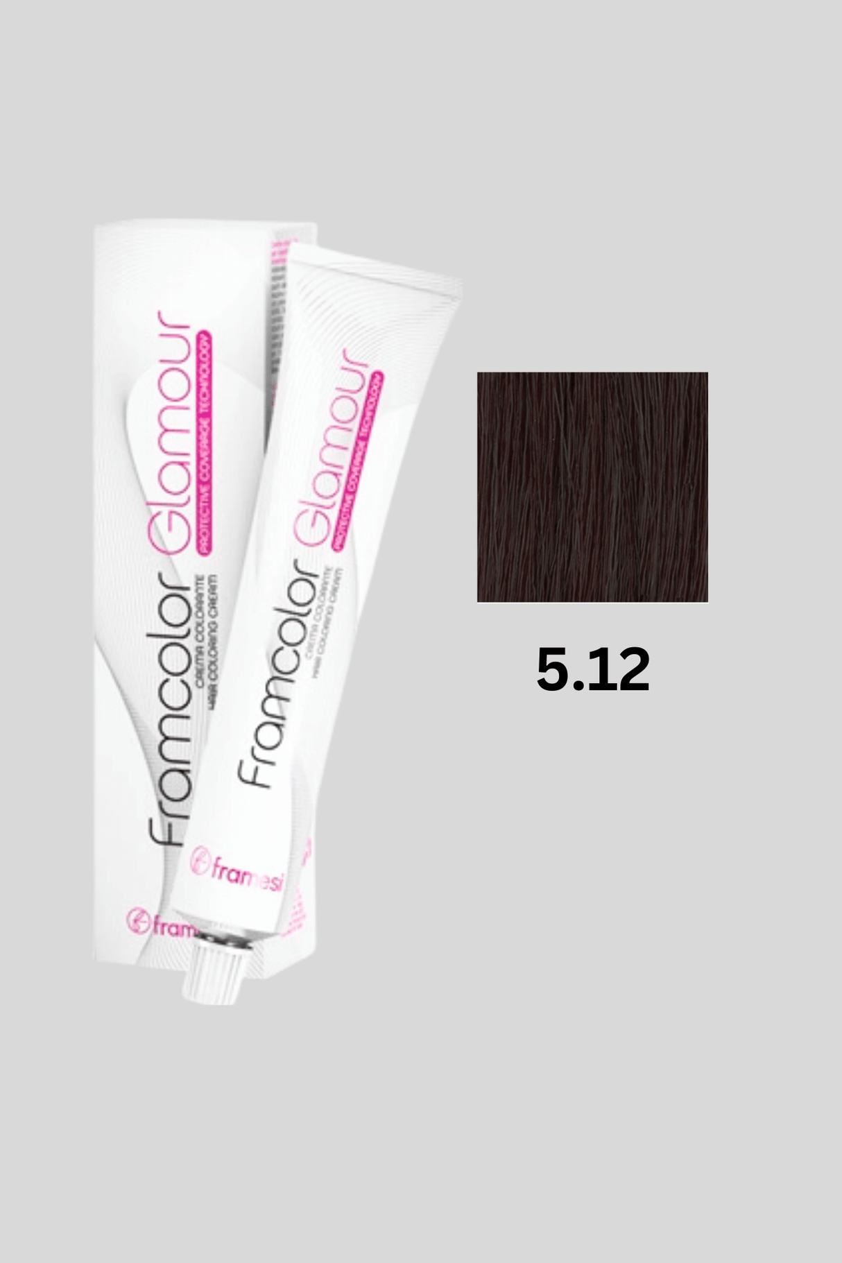 framesi glamour hair color 5.12 100ml