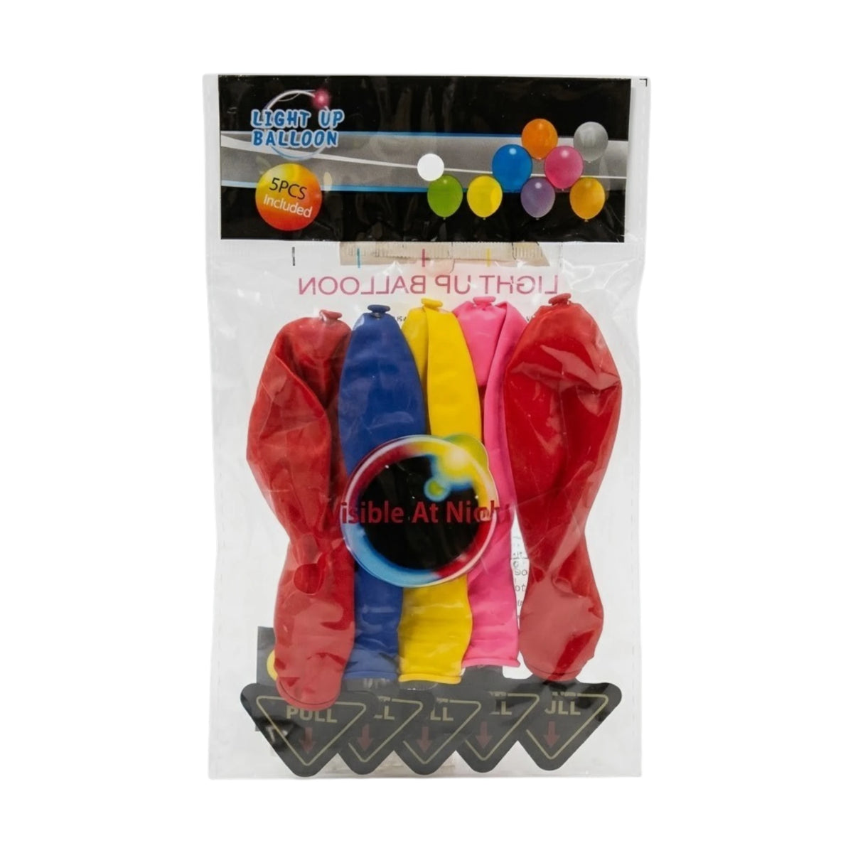 balloon 5pc with light