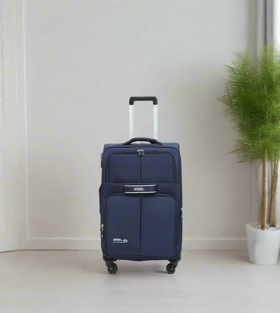 wmbl luggage trolley travel bag 3 handle 20'' china d817