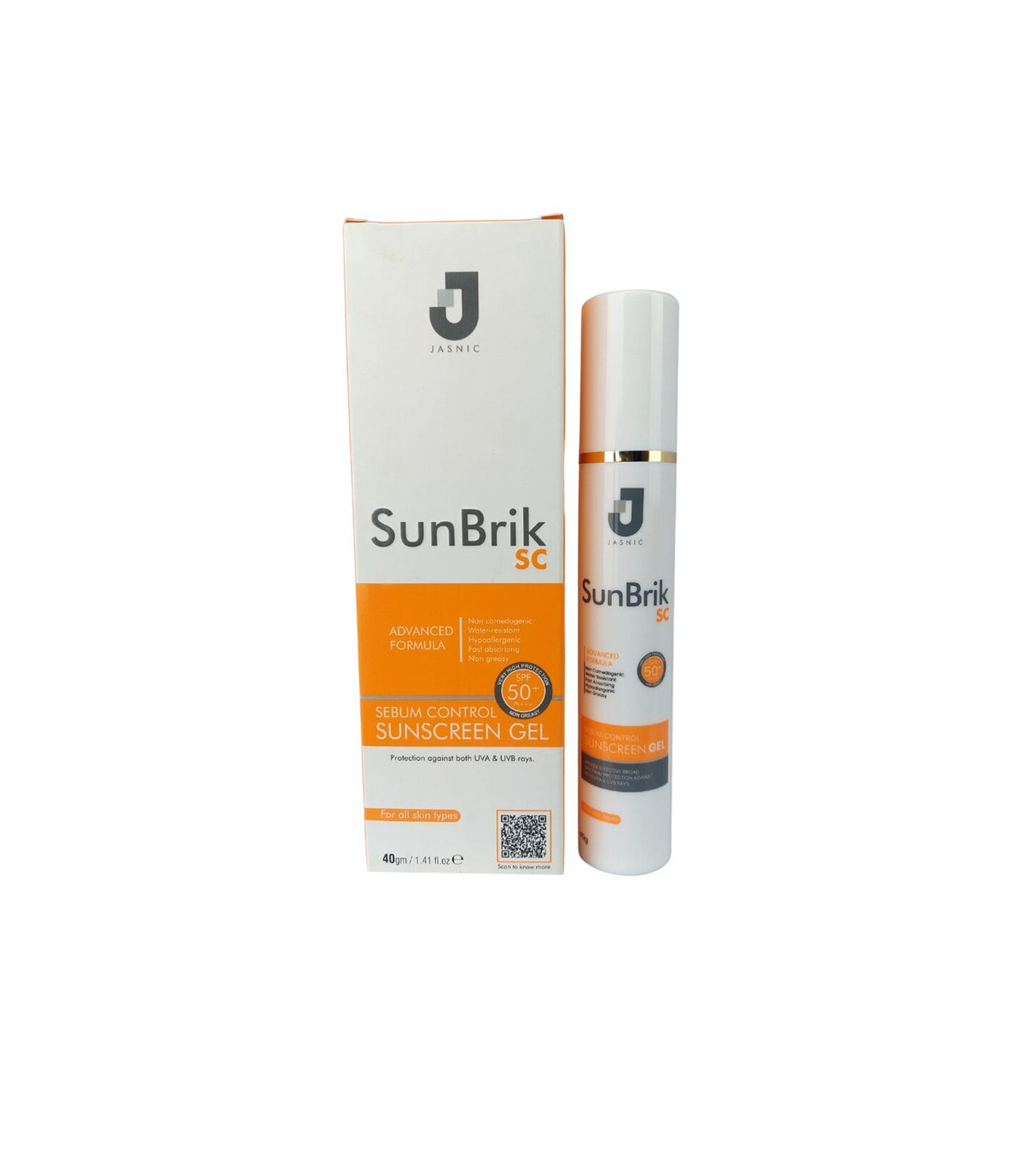 gel sunblock sunbrik sebum control spf50 40g
