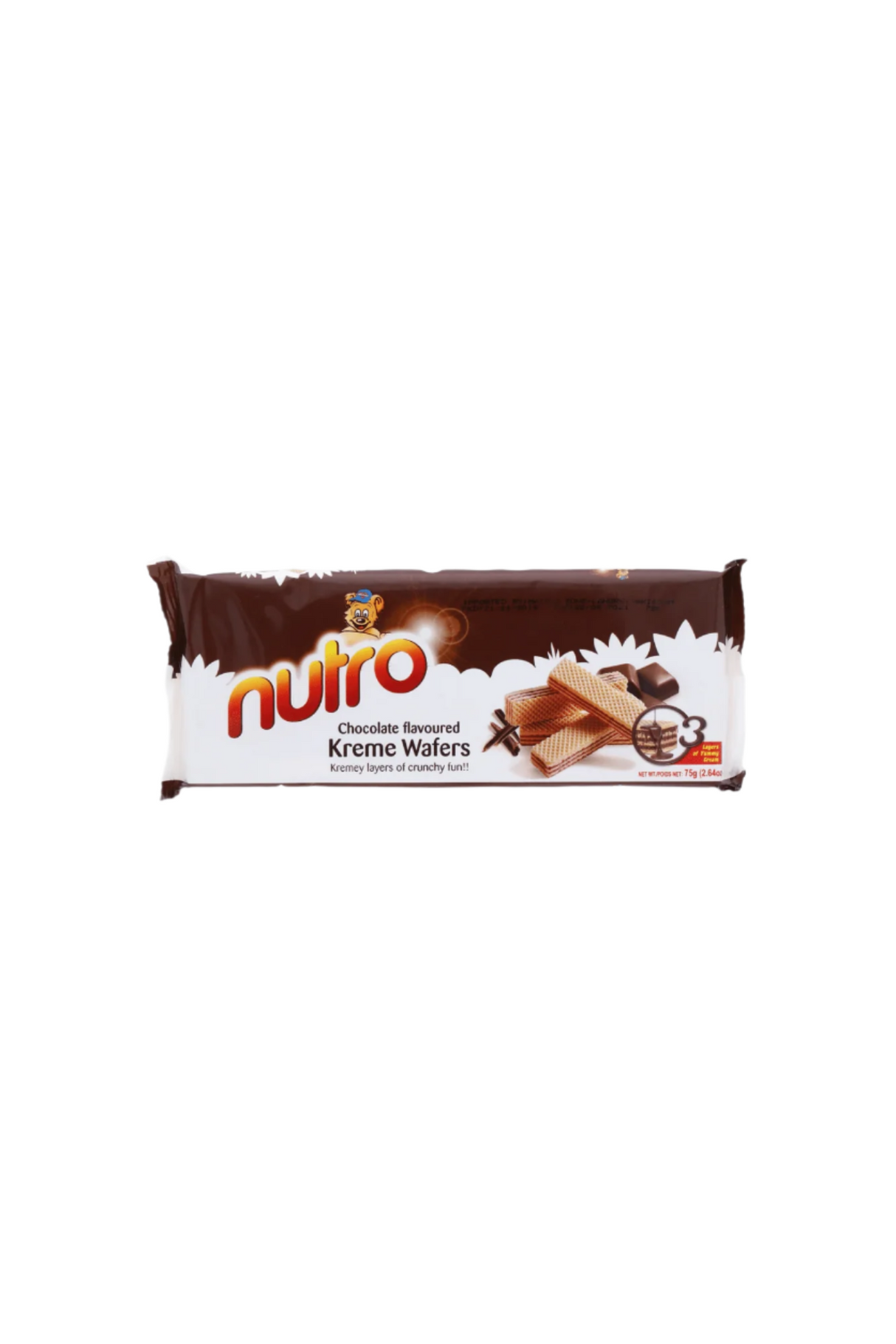 nutro wafers chocolate kreme 75g
