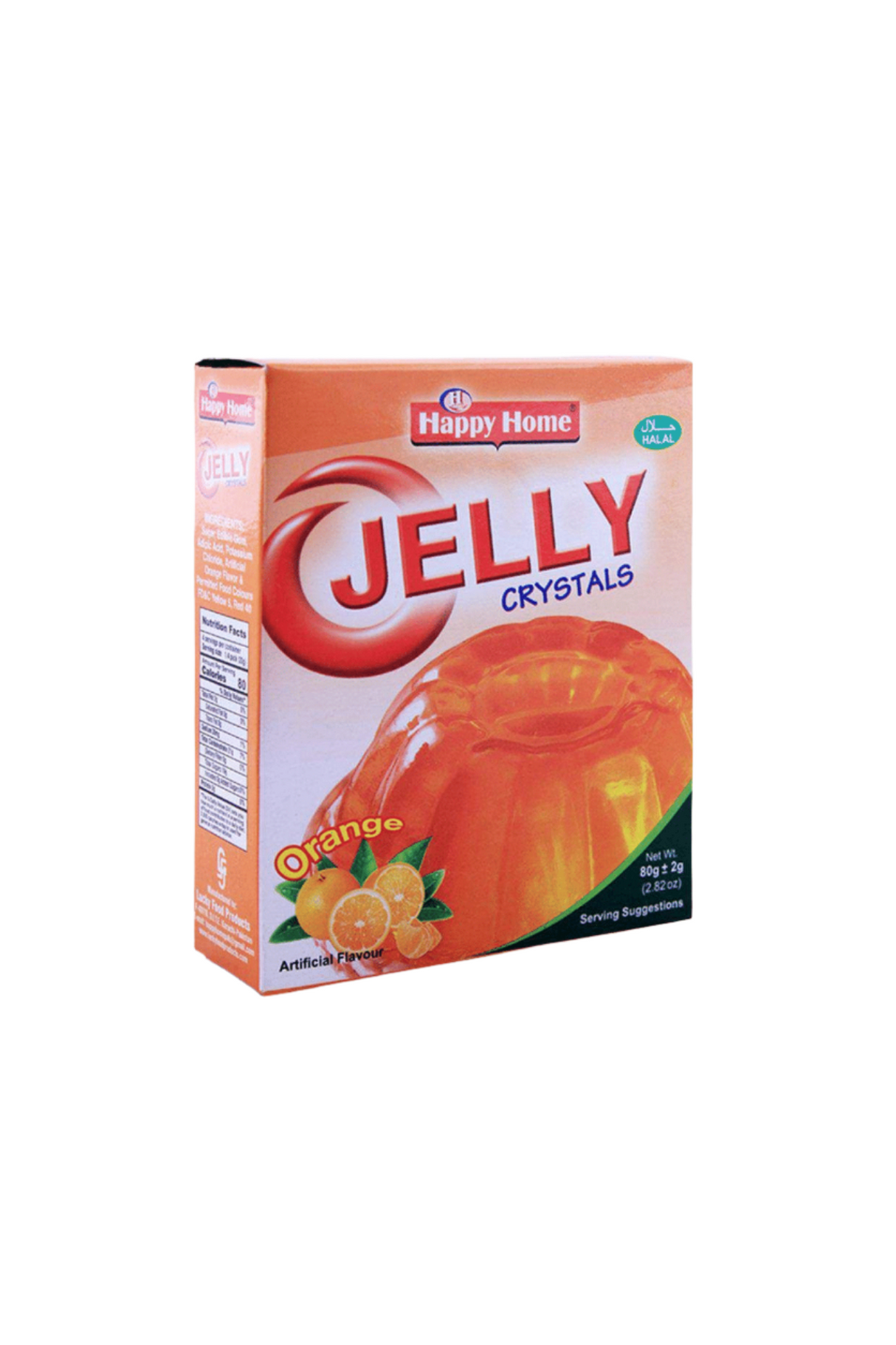 happy home jelly orange 80g