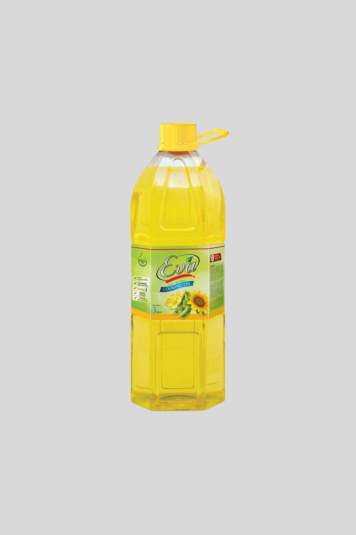 eva cooking oil 3l bottle
