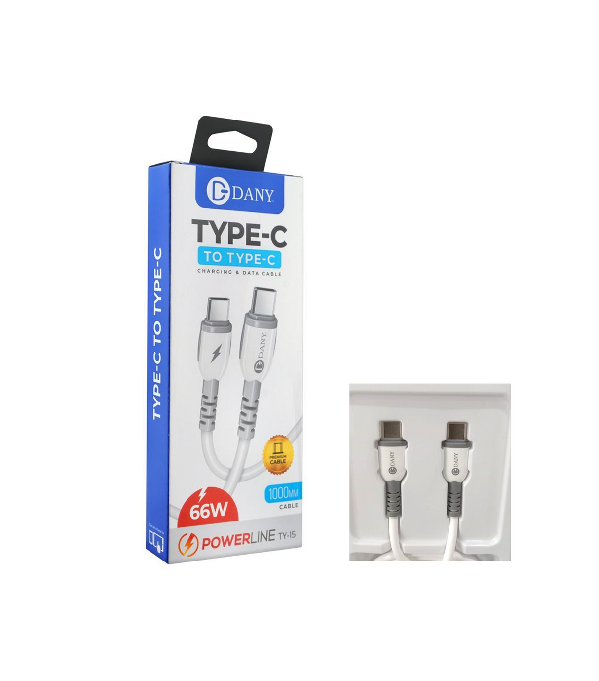 dany data cable type c ty-15
