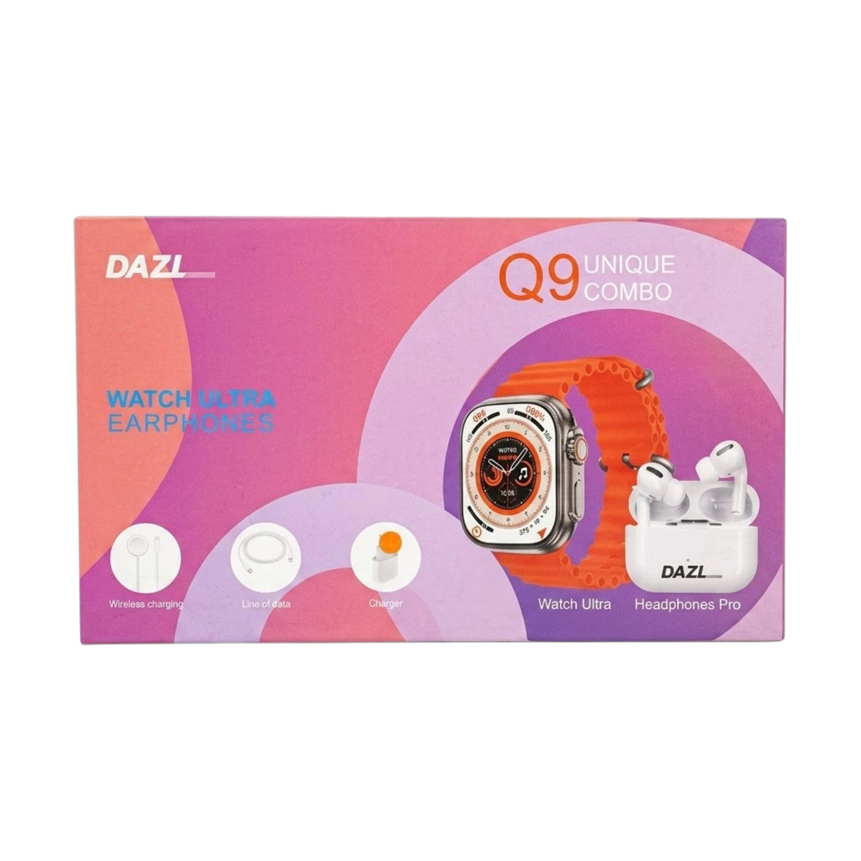 smart watch q9 unique combo
