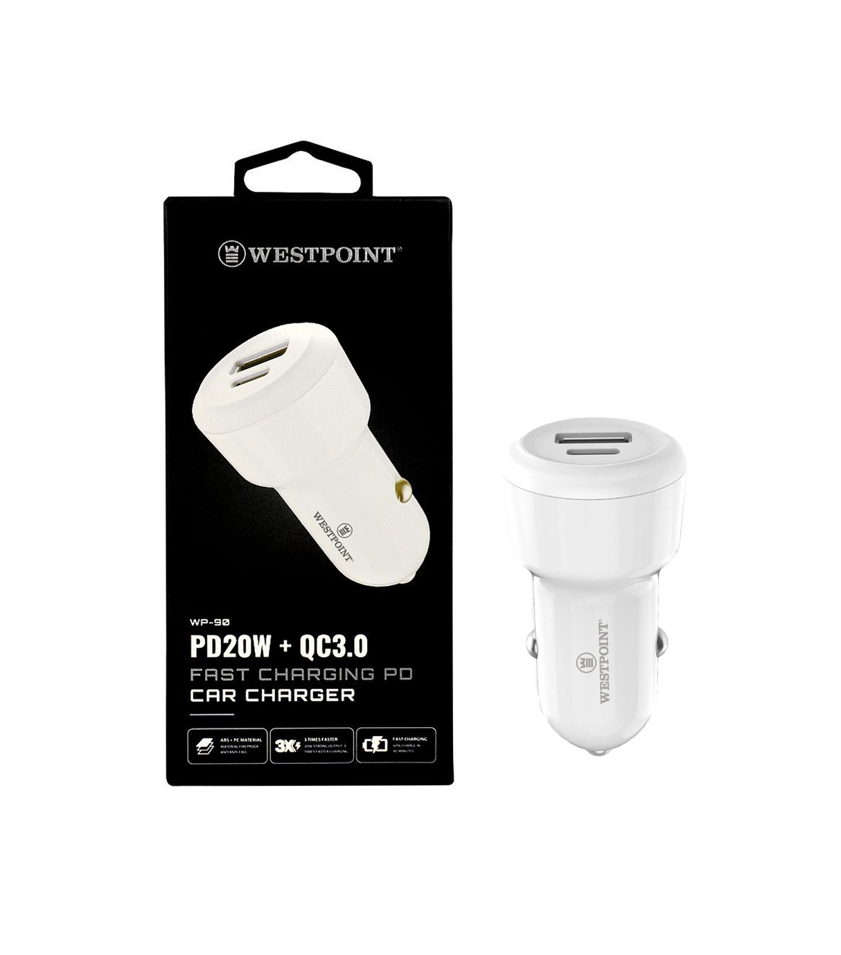 westpoint car charger wp-90
