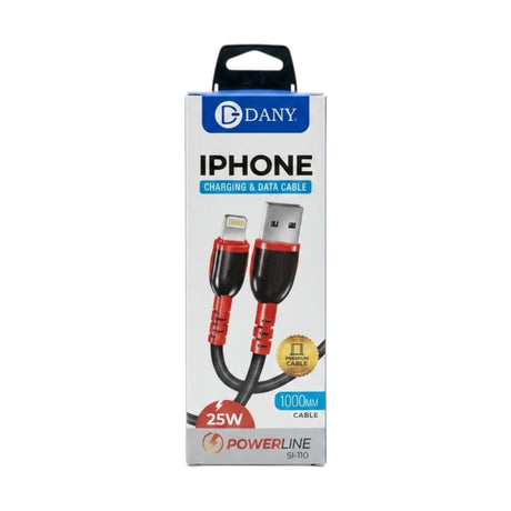 dany data cable iphone si-110 25w