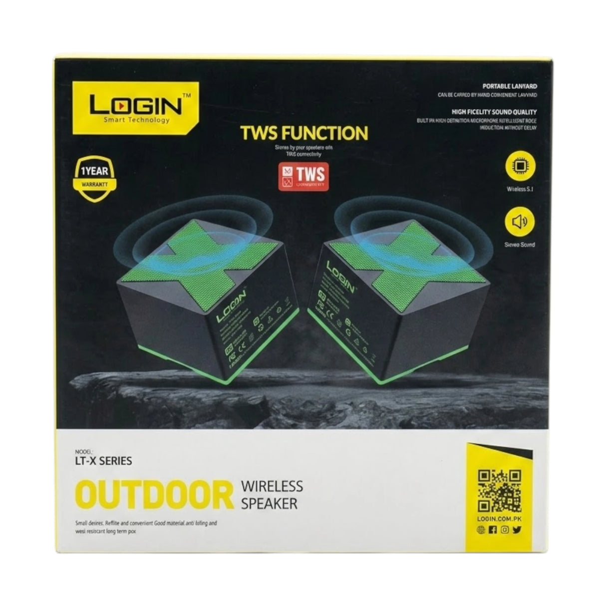 login tws outdoor speaker lt-x