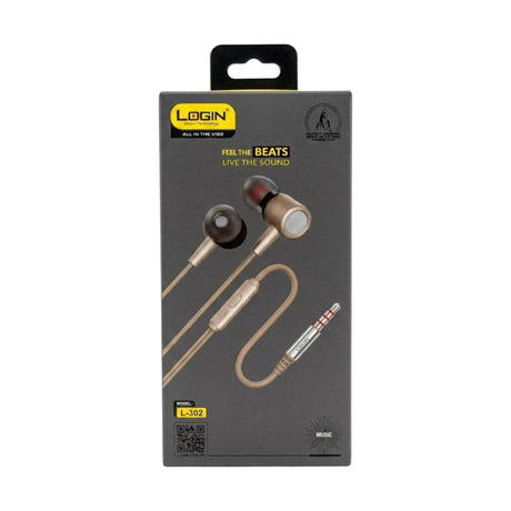 login handfree l-302 feel the beats