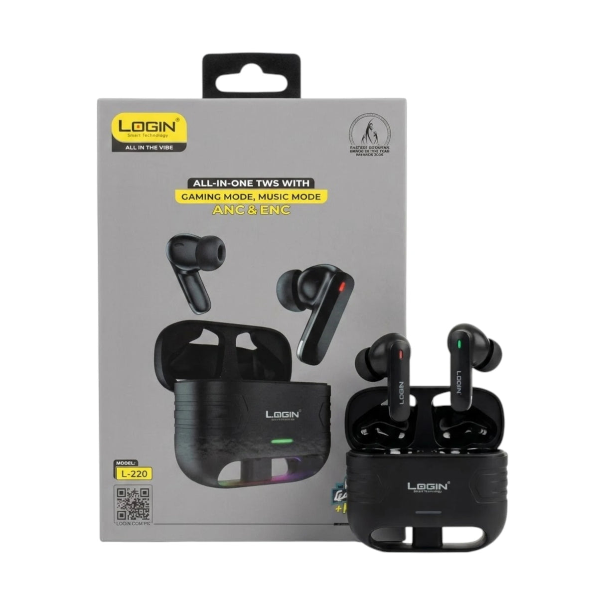 login airpods l-220 enc