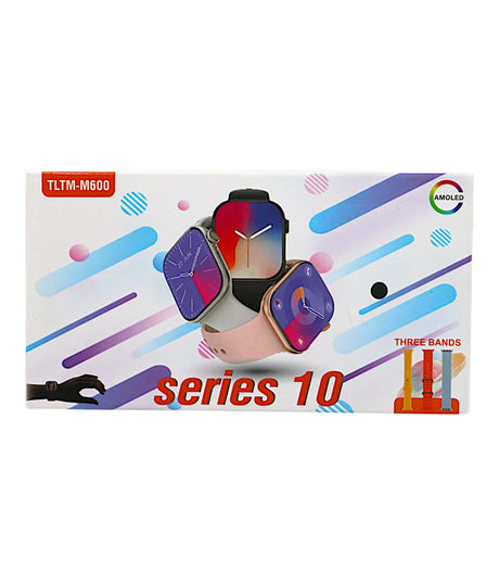 smart watch three bands tltm-m600 series 10