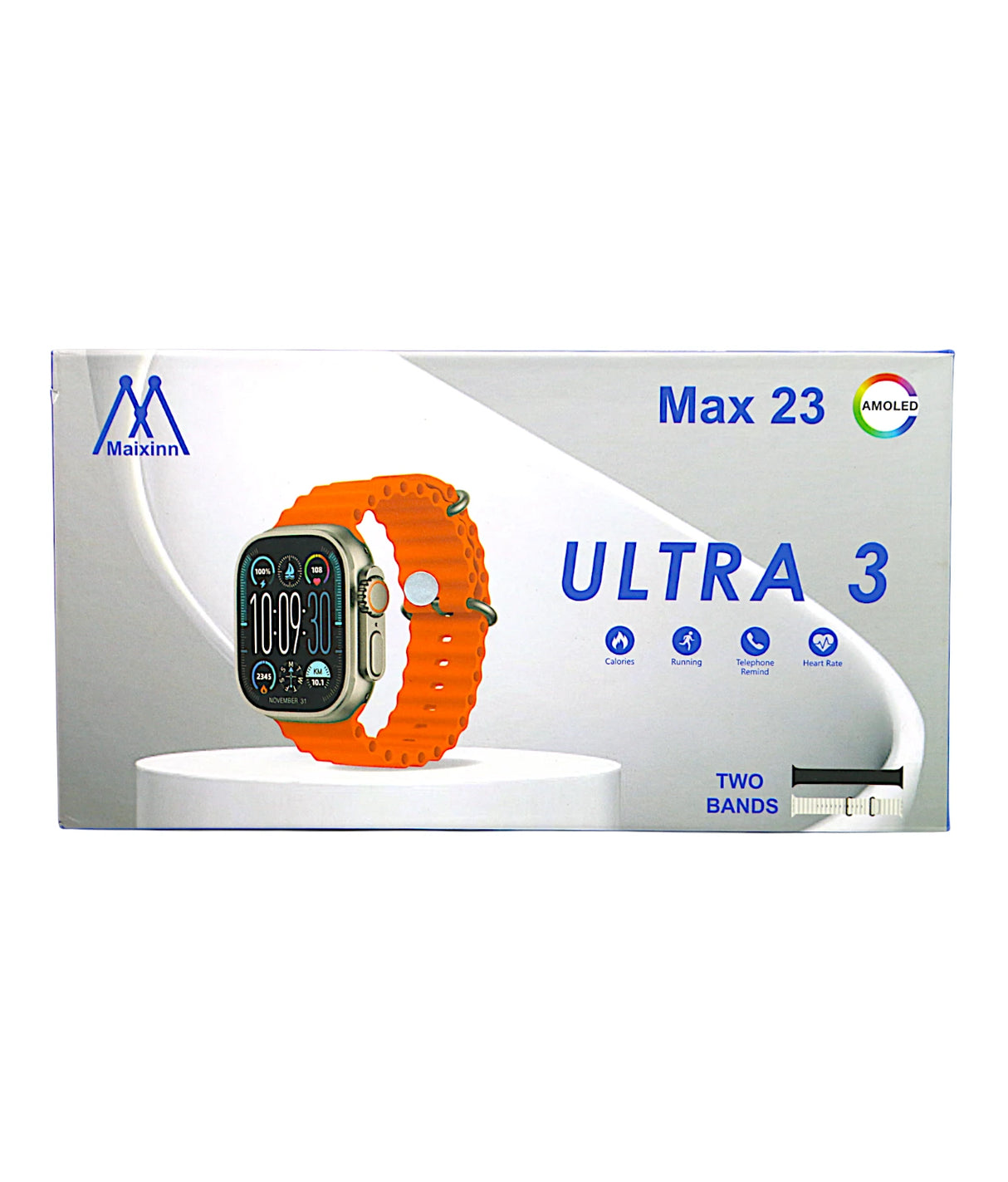 smart watch two bands max 23 ultra 3