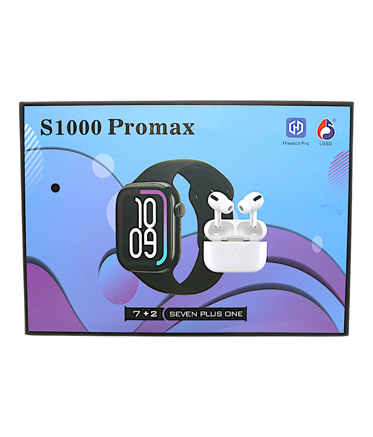 smart watch 7 in 2 s-1000 pro max
