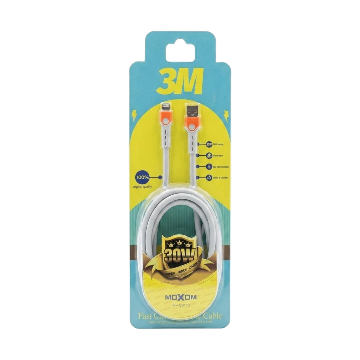 moxom usb cable 3m china mx-cb178