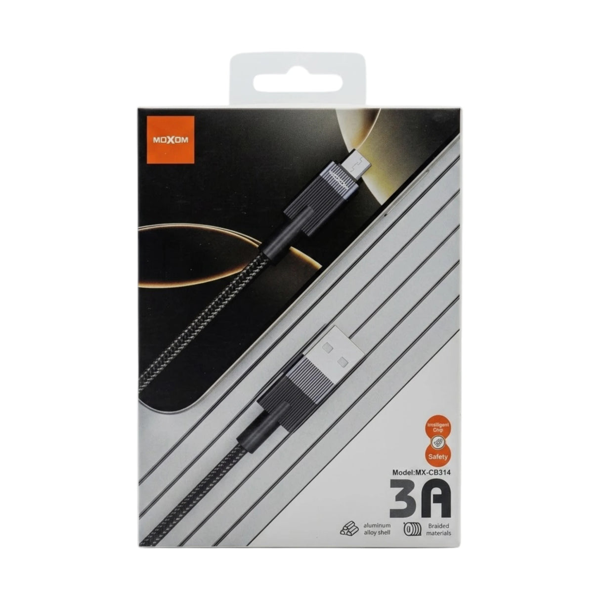 moxom android charging cable 3a 1m china cb314