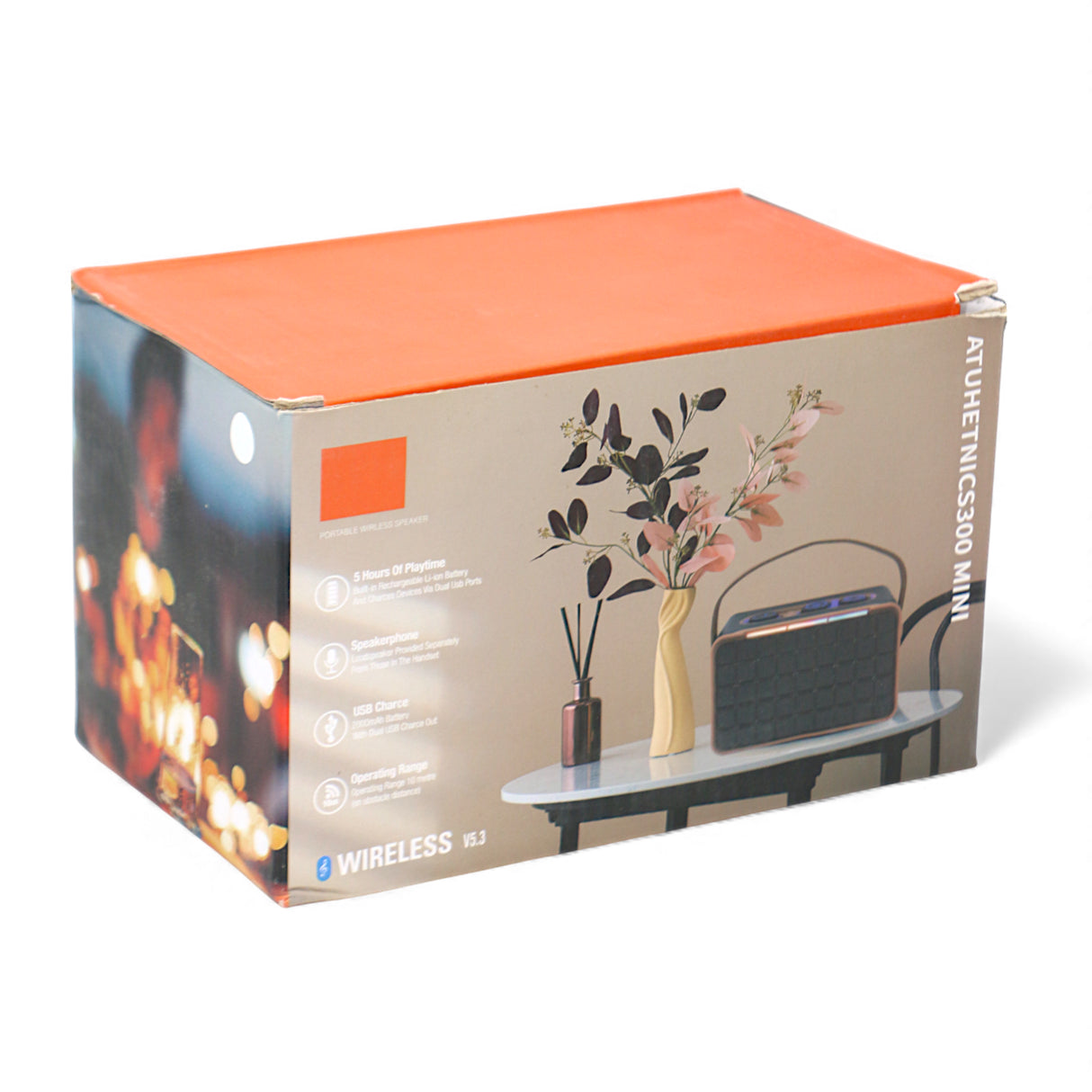 atuhetnic mini bluetooth speaker s300